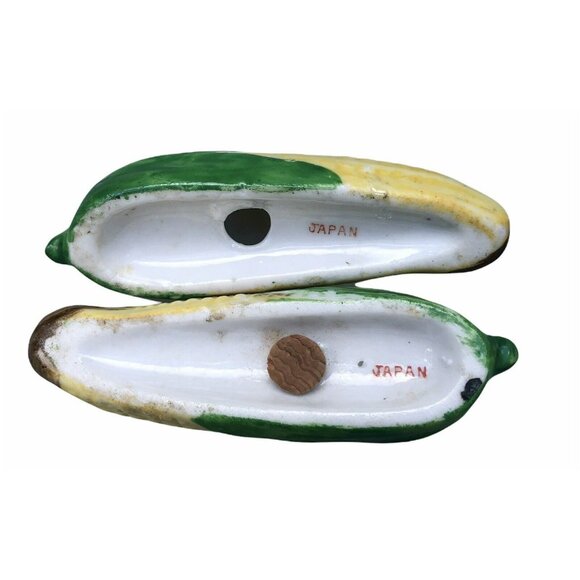 Vintage Corn On The Cob Salt And Pepper Shakers Japan 3” - Picture 4 of 5